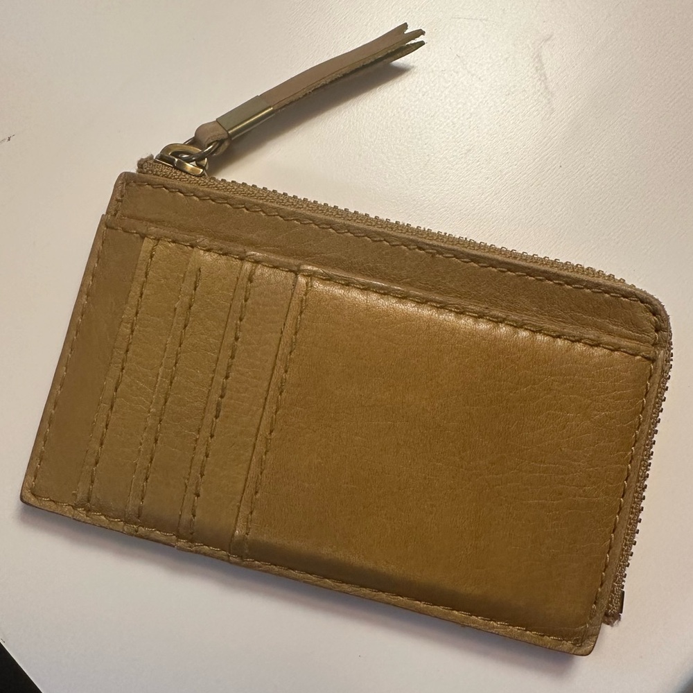 Madewell Zip Card Case Wallet